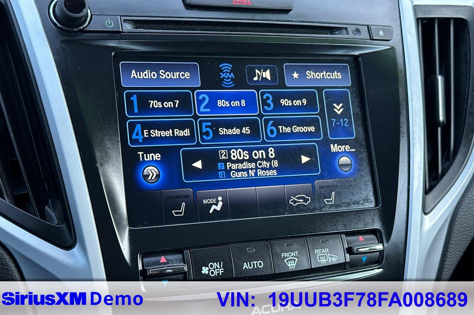 2015 Acura TLX V6 Advance