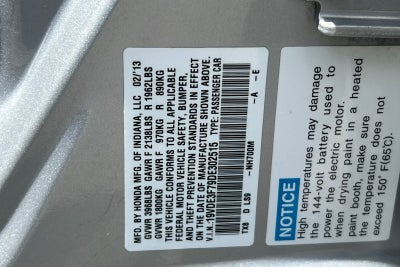 2013 Acura ILX Hybrid Tech Pkg
