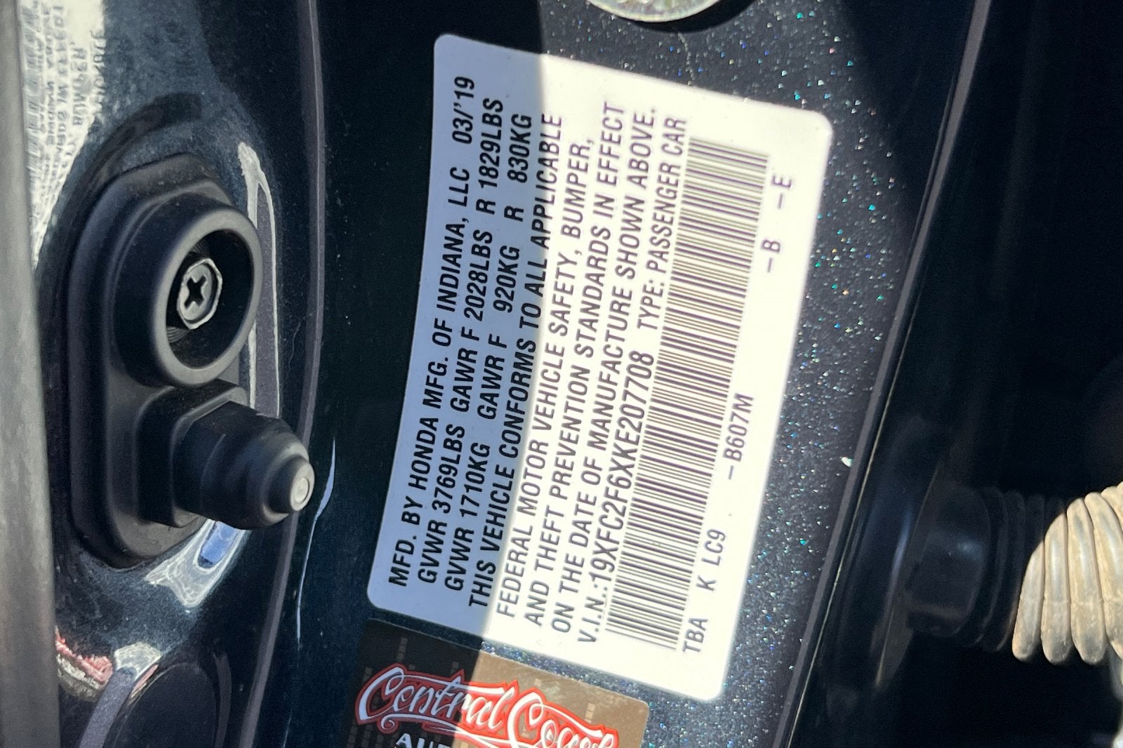 2019 Honda Civic Sedan LX