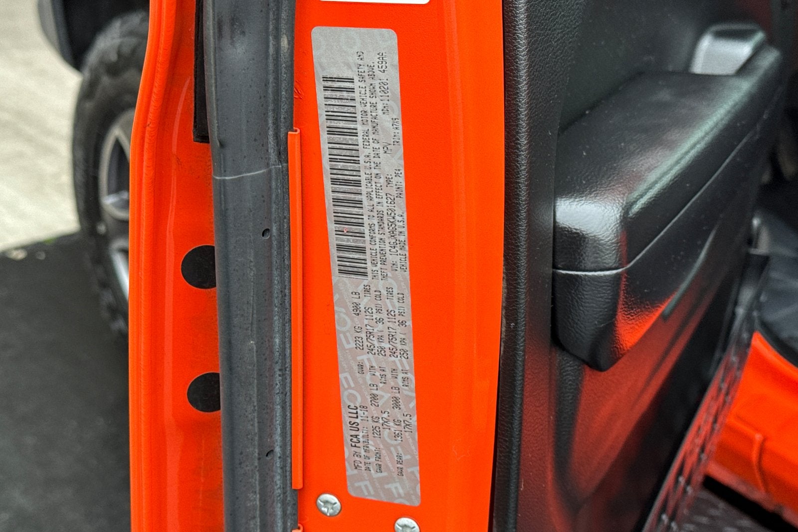 2019 Jeep Wrangler Sport S