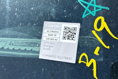 2016 Jeep Wrangler Unlimited Sport