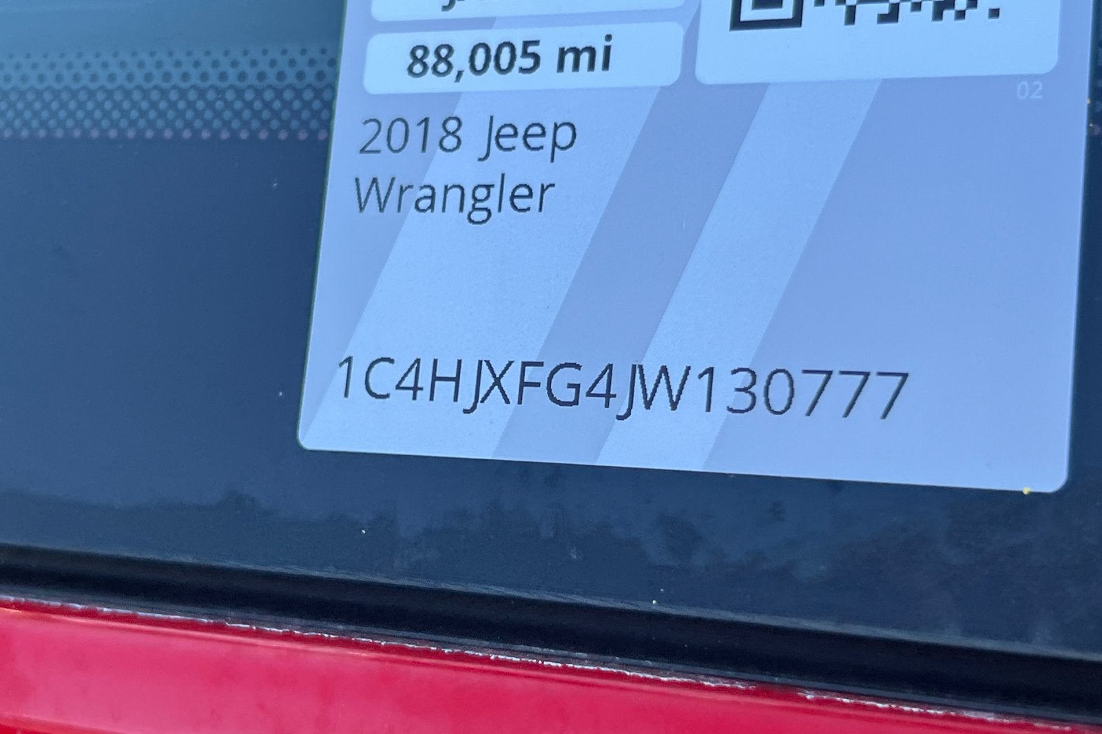 2018 Jeep Wrangler Unlimited Rubicon