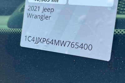 2021 Jeep Wrangler 4xe Unlimited Sahara