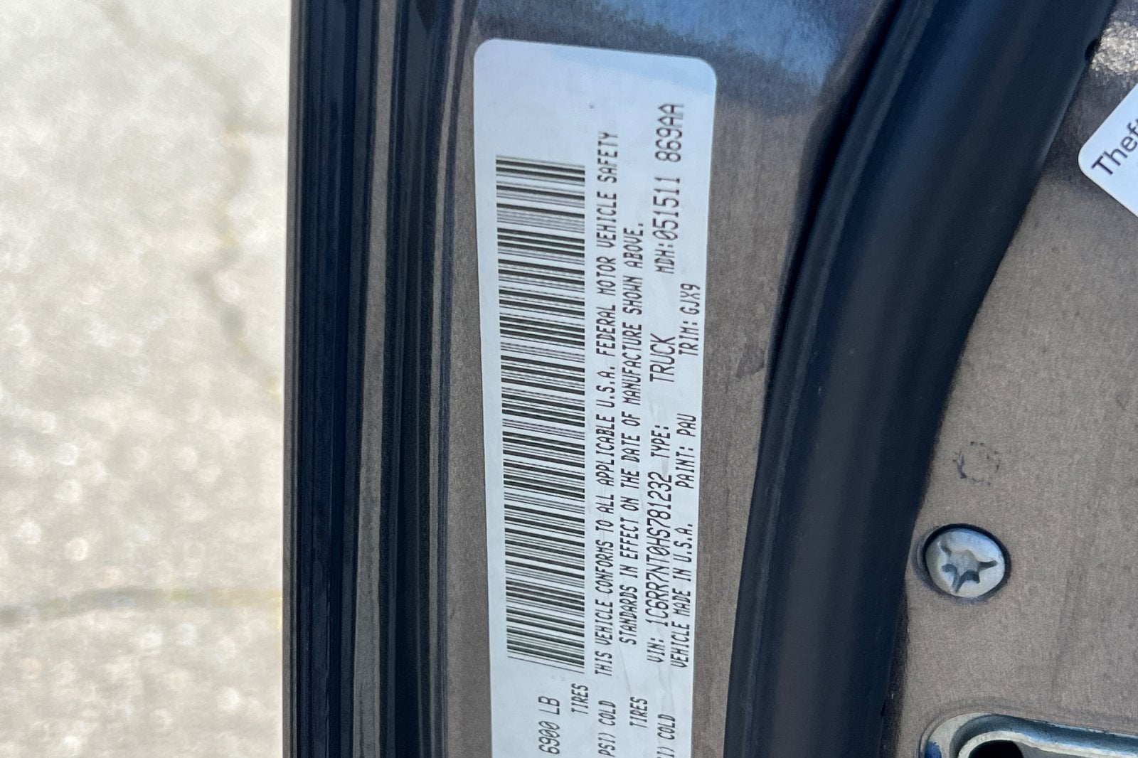 2017 RAM 1500 Laramie