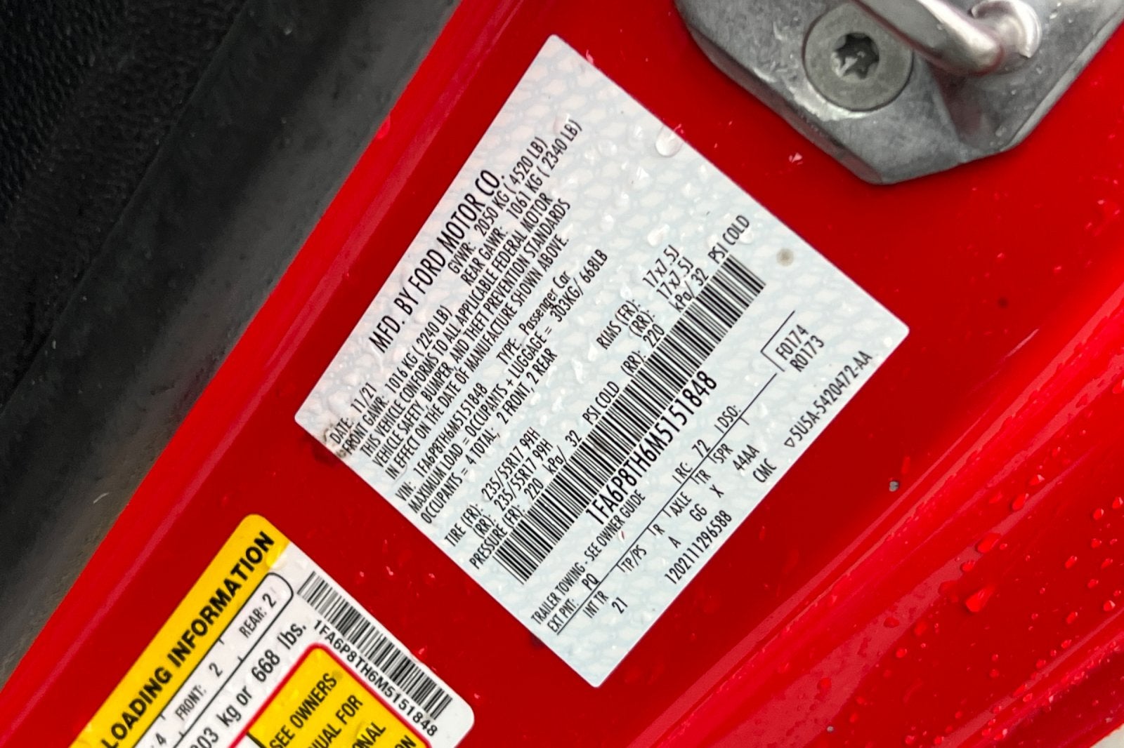 2021 Ford Mustang EcoBoost