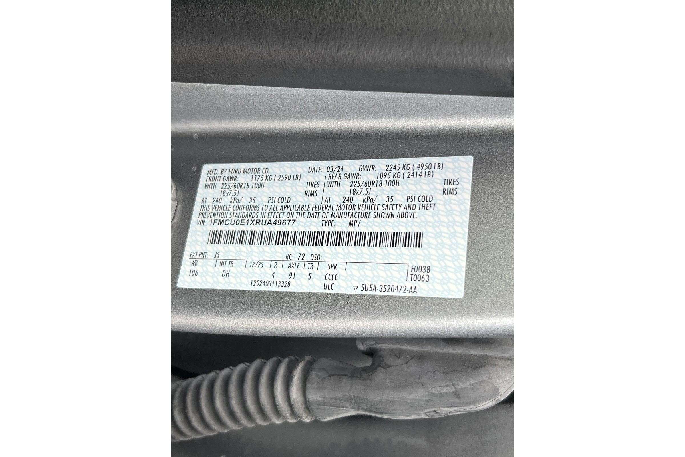 2024 Ford Escape PHEV