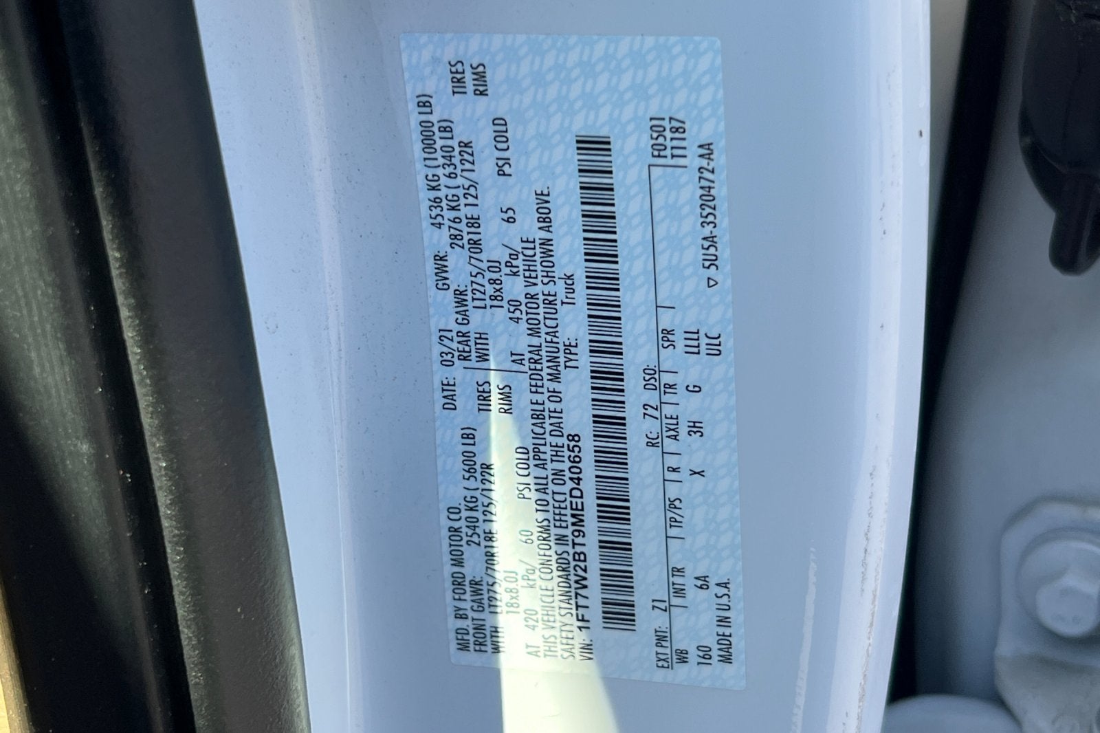2021 Ford Super Duty F-250 SRW LARIAT