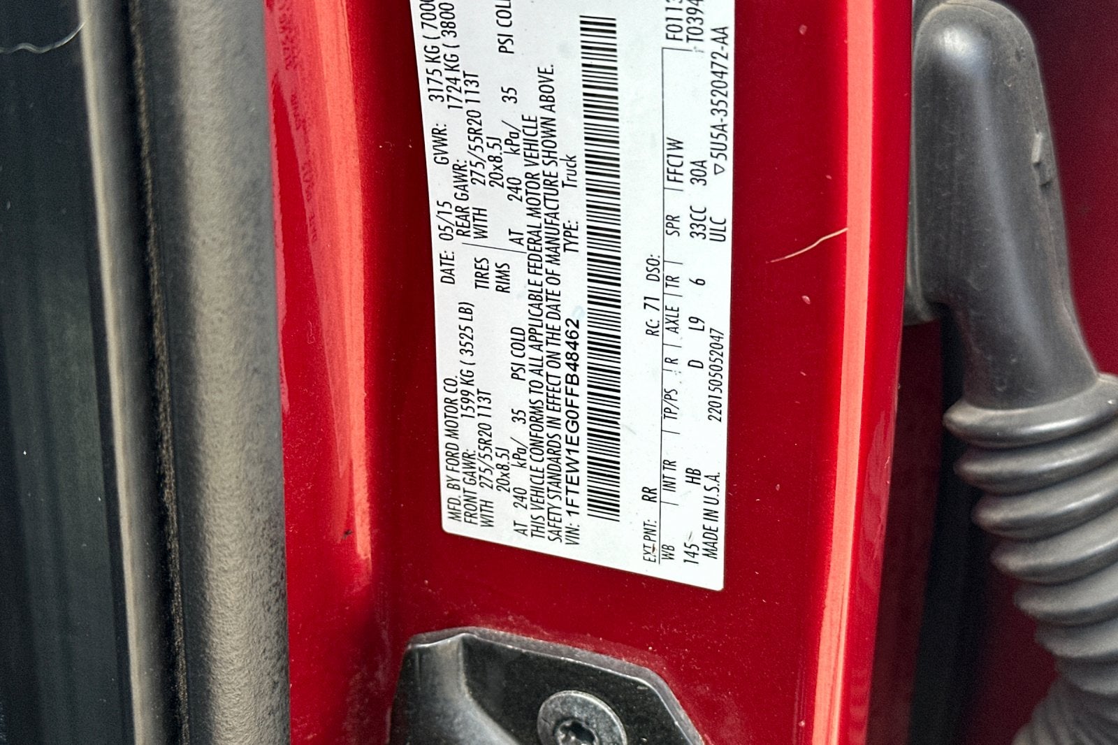 2015 Ford F-150 Lariat