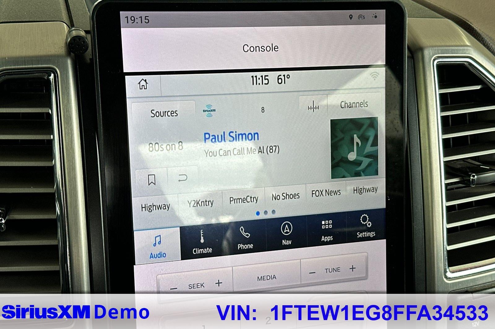 2015 Ford F-150 Platinum