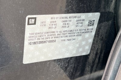 2017 Chevrolet Cruze LT