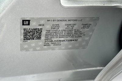 2019 Chevrolet Cruze Base