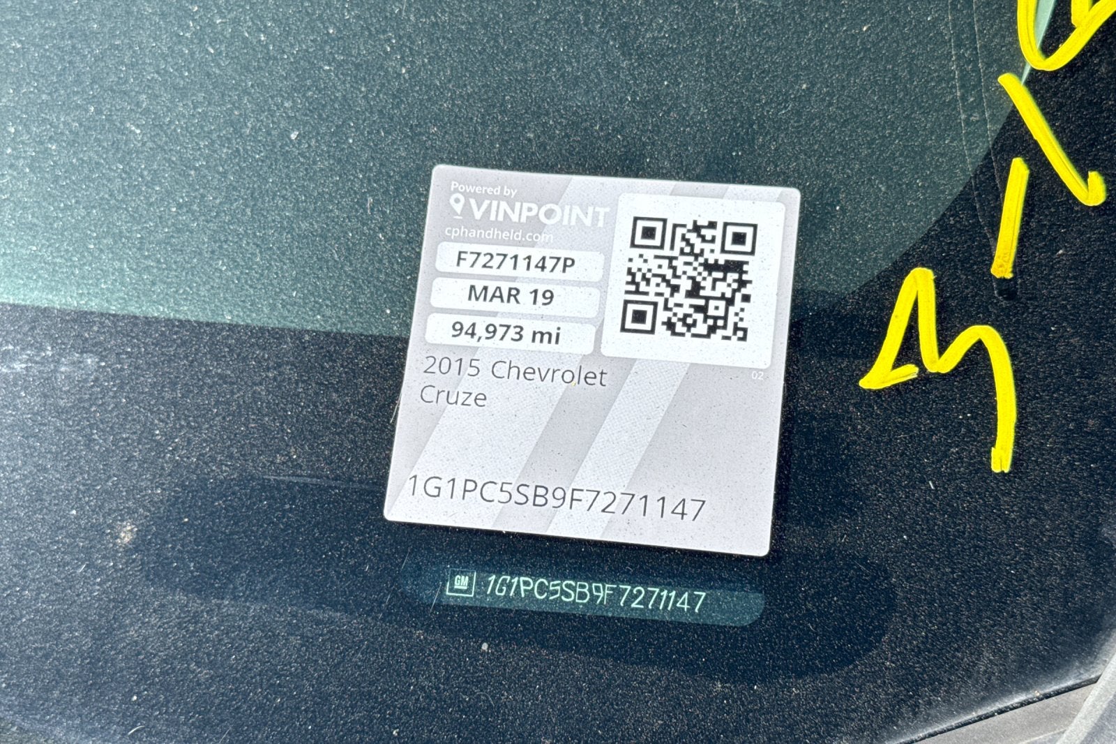 2015 Chevrolet Cruze LT