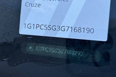 2016 Chevrolet Cruze Limited LS