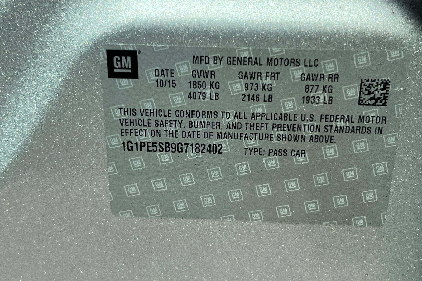 2016 Chevrolet Cruze Limited LT