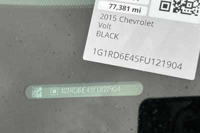 2015 Chevrolet Volt Base
