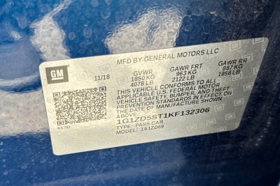 2019 Chevrolet Malibu LT