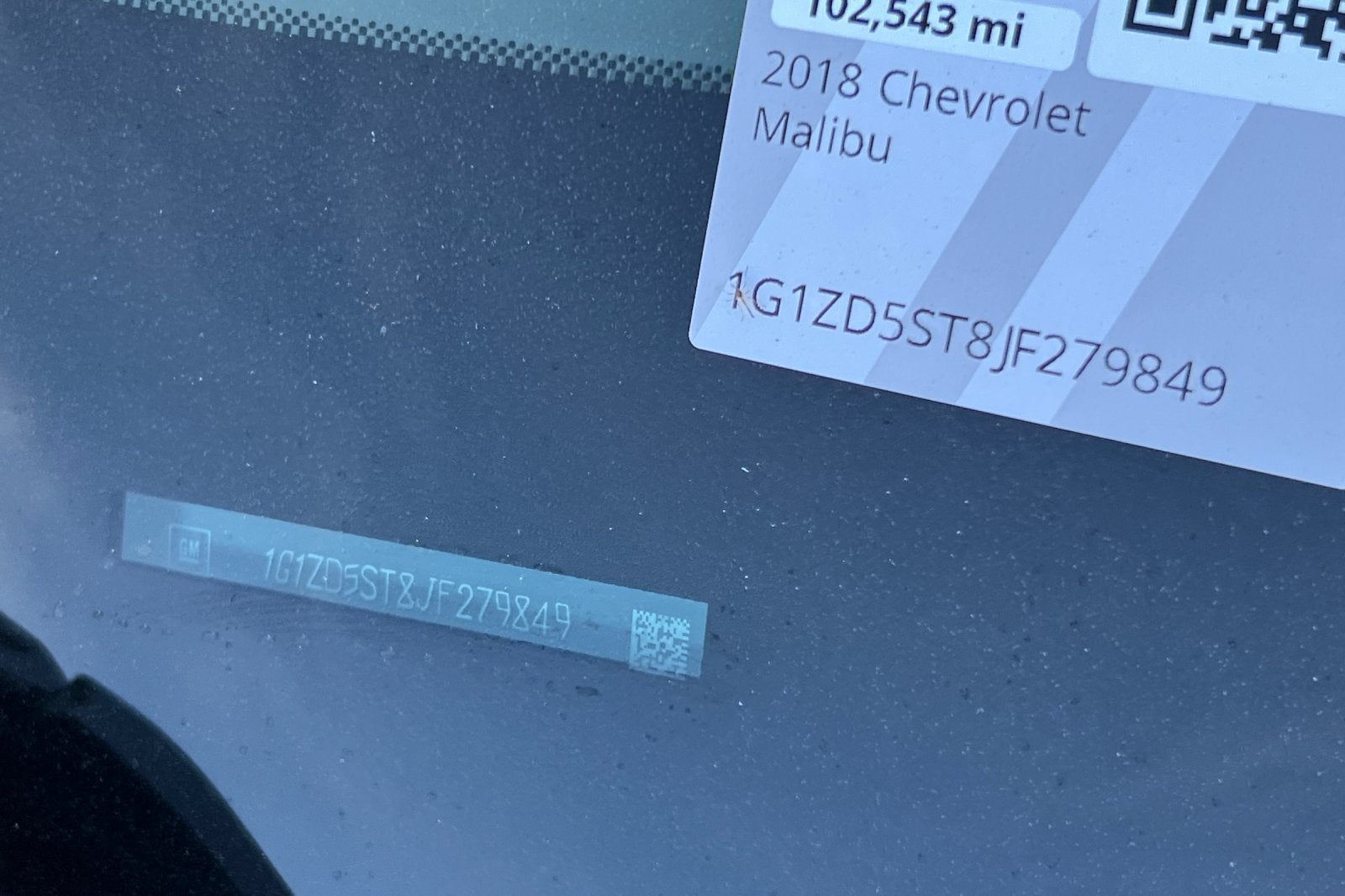 2018 Chevrolet Malibu LT