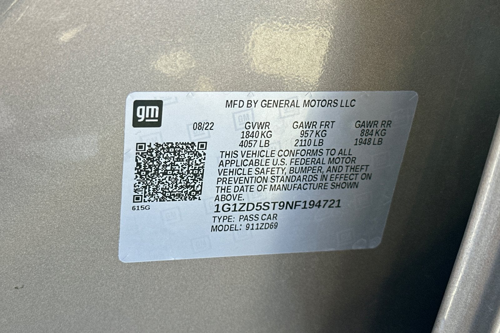 2022 Chevrolet Malibu LT