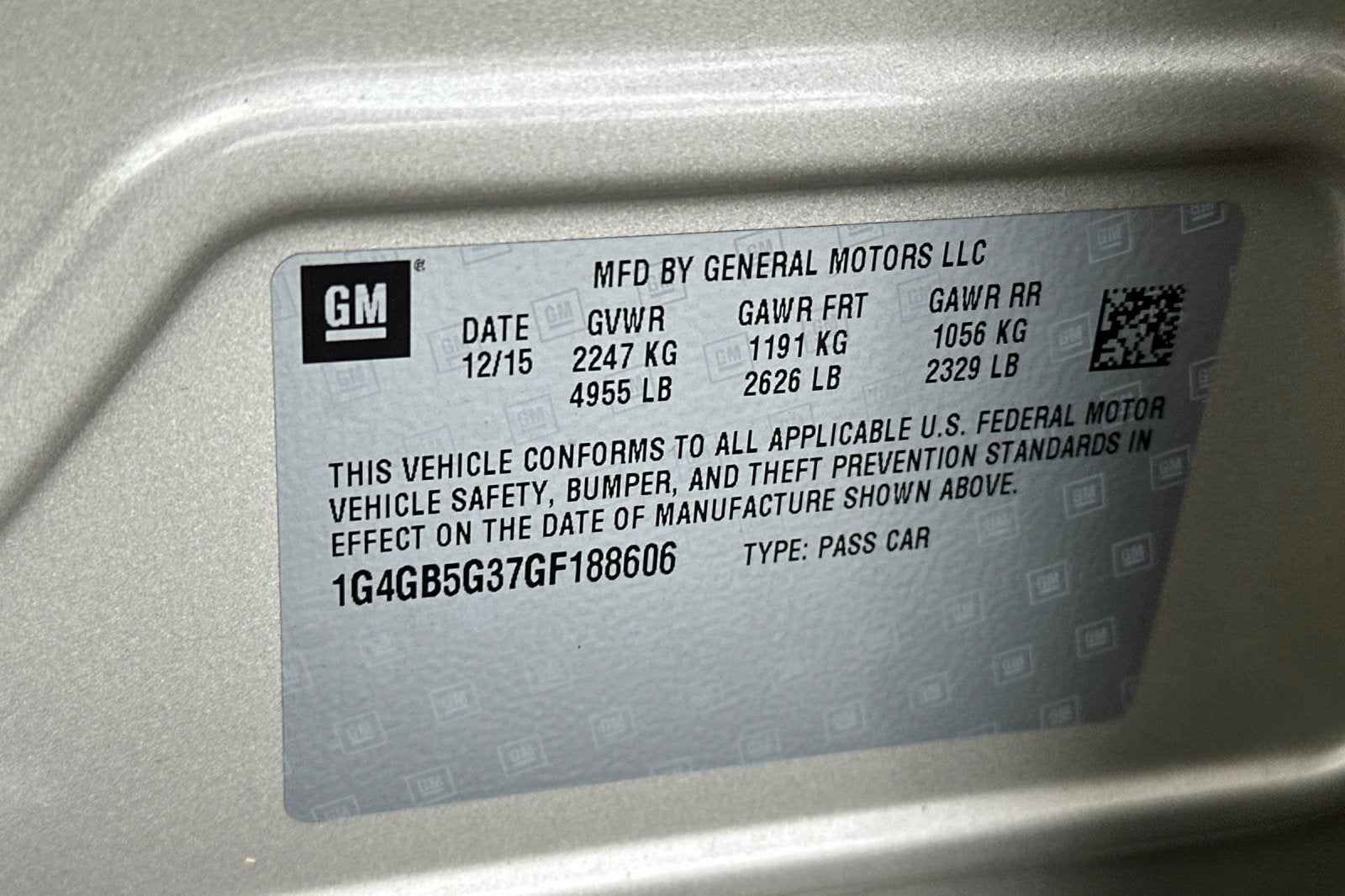 2016 Buick LaCrosse Leather