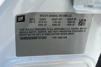 2013 Buick LaCrosse Leather