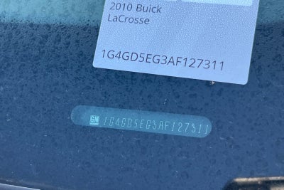 2010 Buick LaCrosse CXL