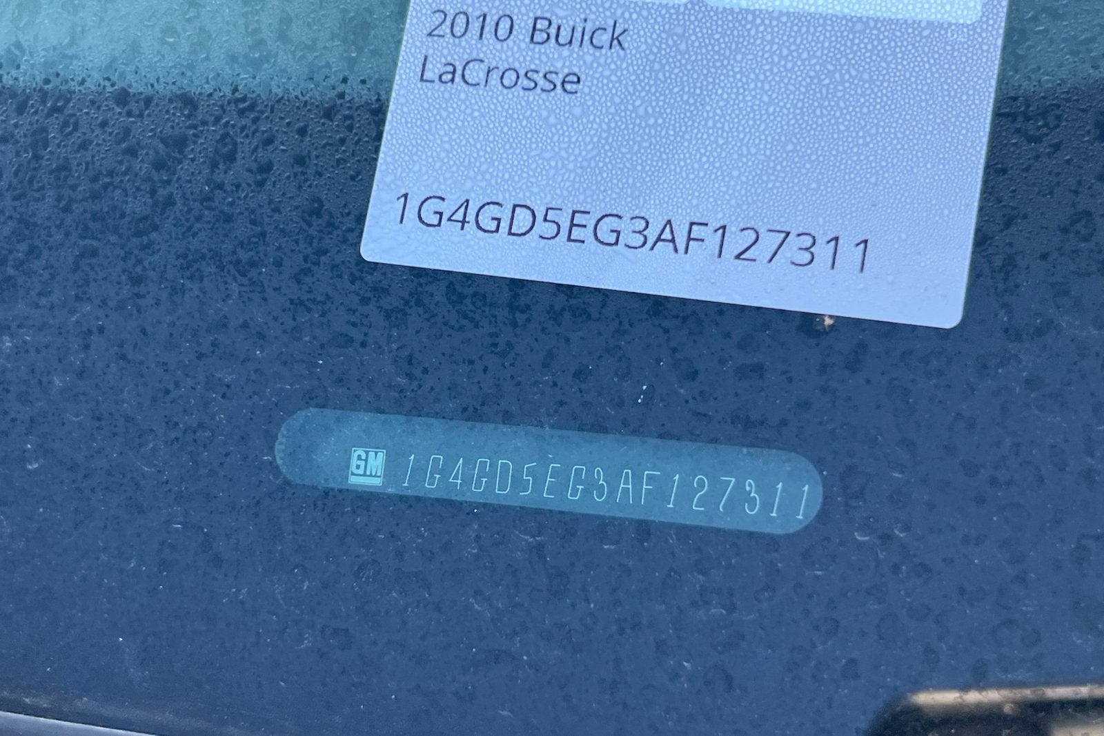2010 Buick LaCrosse CXL