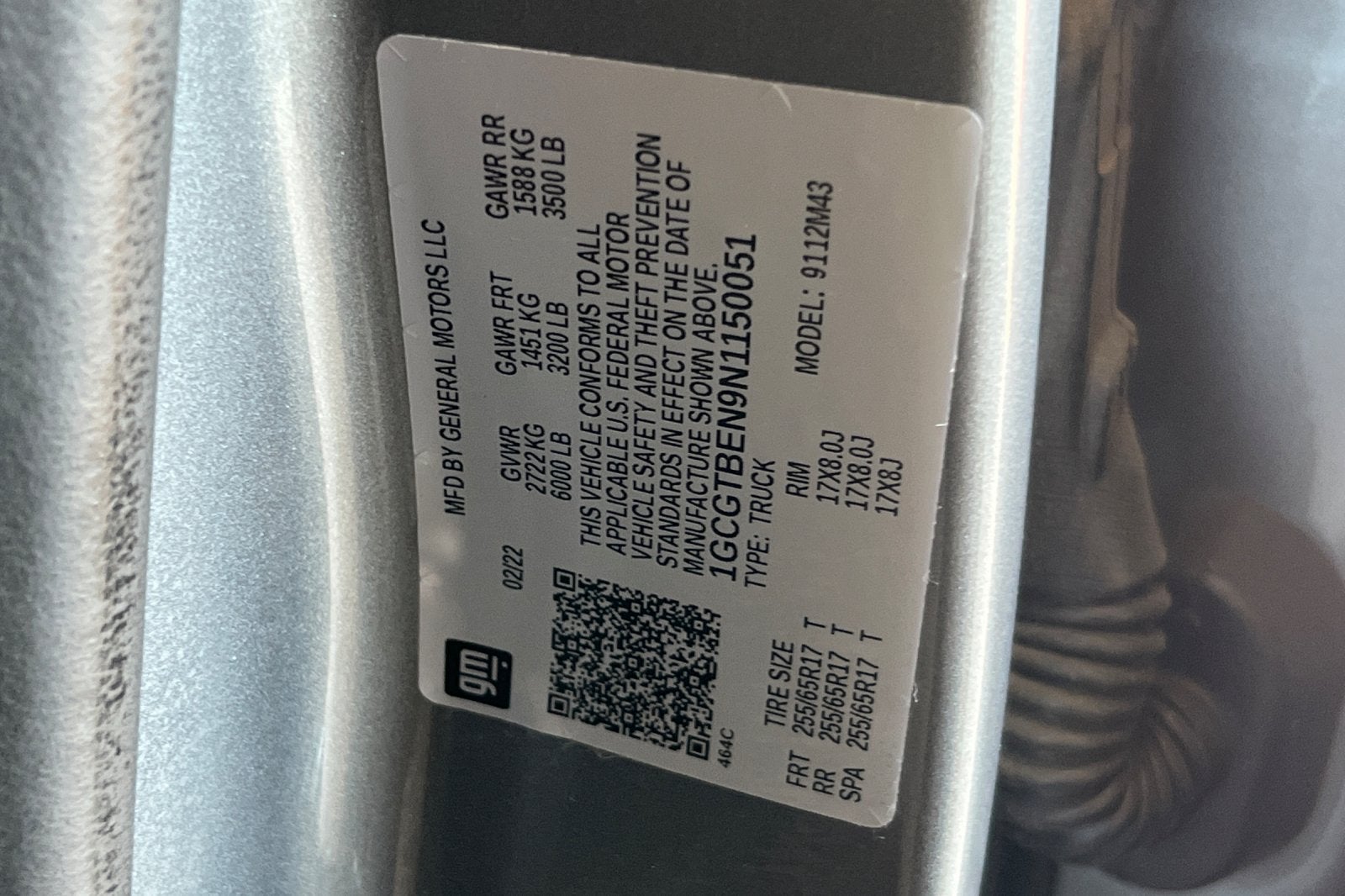 2022 Chevrolet Colorado 4WD Work Truck