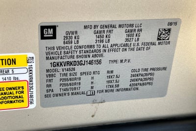 2016 GMC Acadia SLT