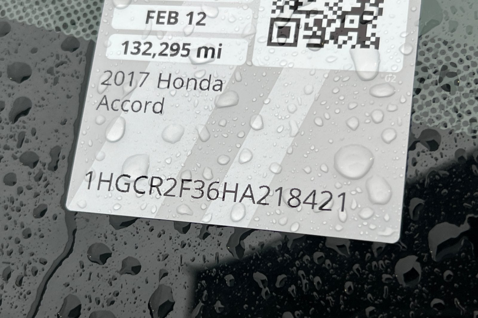 2017 Honda Accord LX