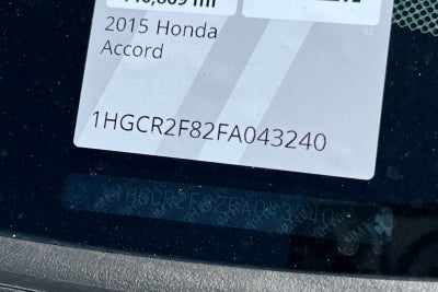 2015 Honda Accord Base