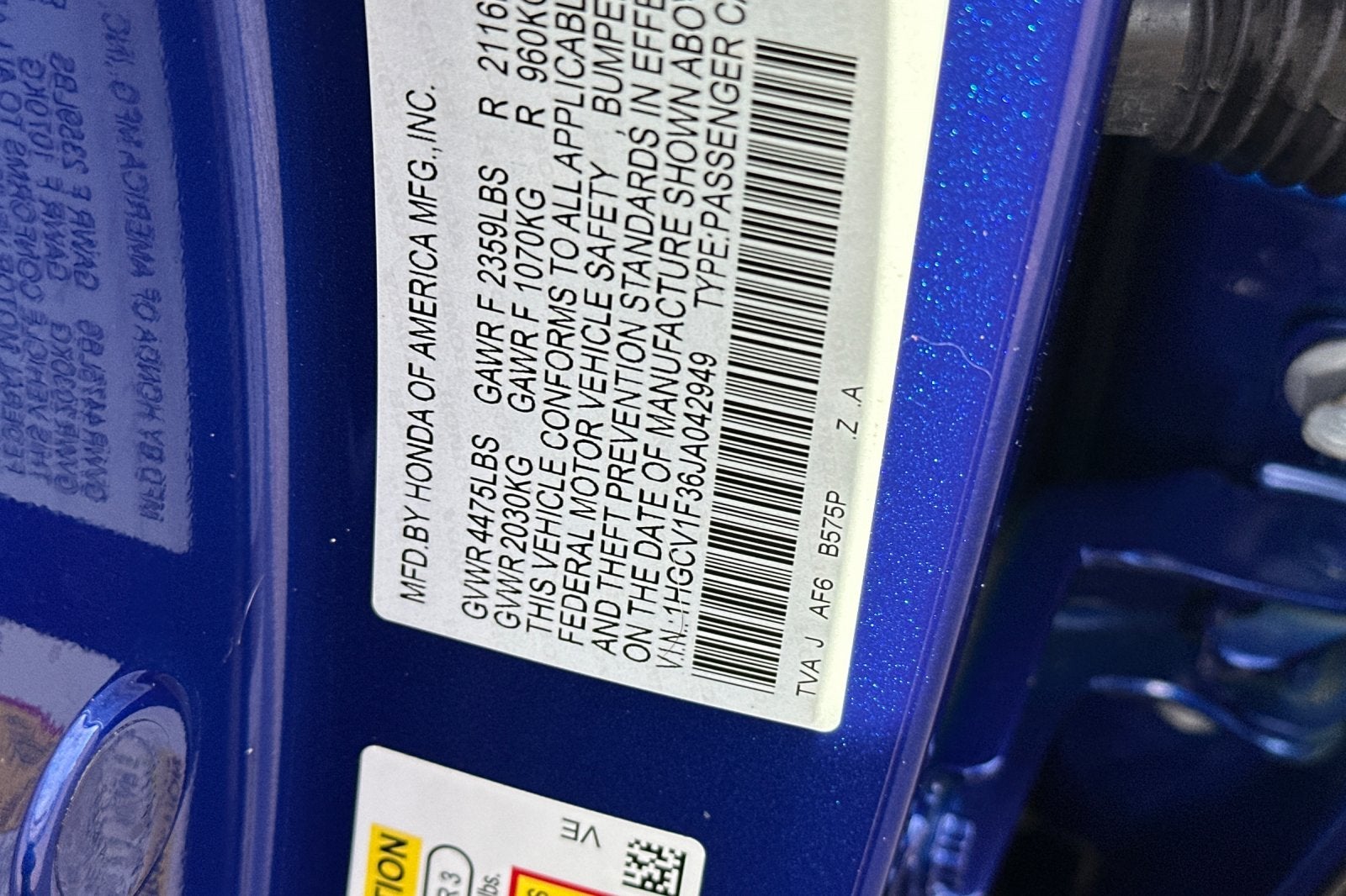 2018 Honda Accord Sport 1.5T