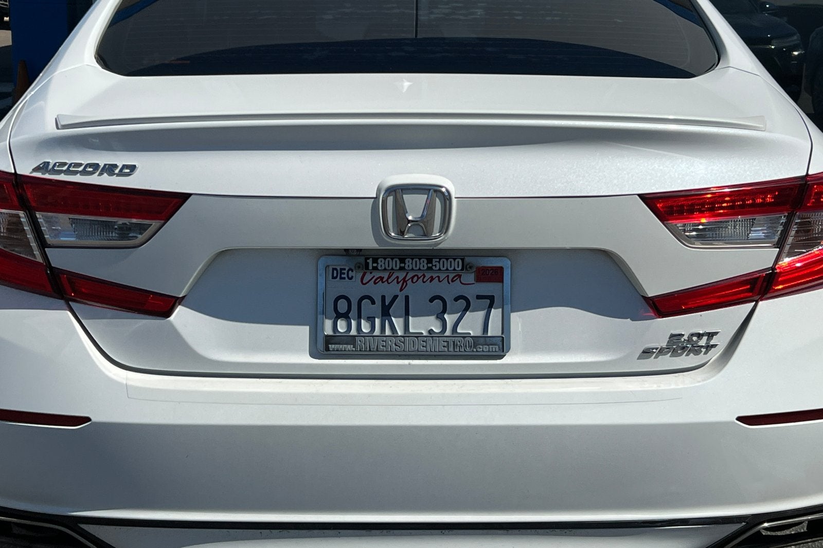 2018 Honda Accord Sedan Sport 2.0T