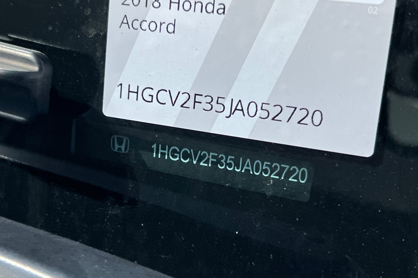 2018 Honda Accord Sedan Sport 2.0T