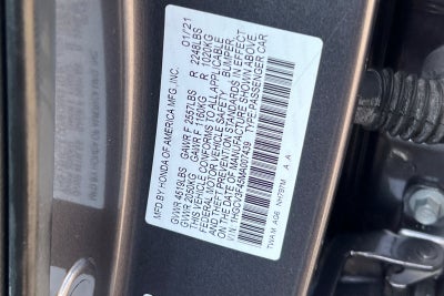 2021 Honda Accord Hybrid EX