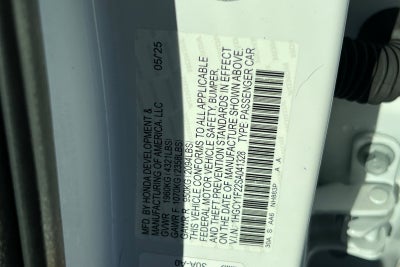 2025 Honda Accord LX