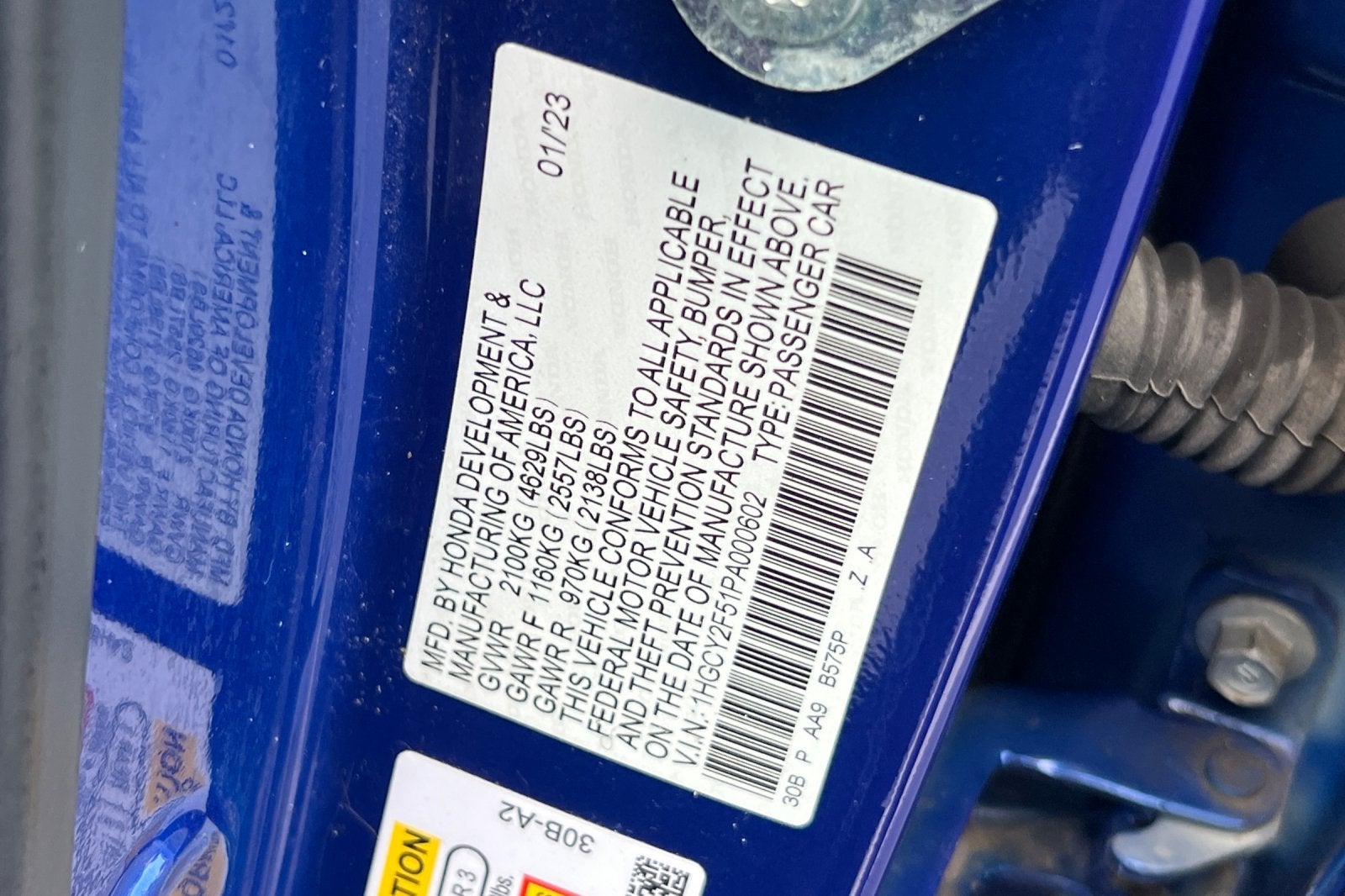 2023 Honda Accord Hybrid Sport