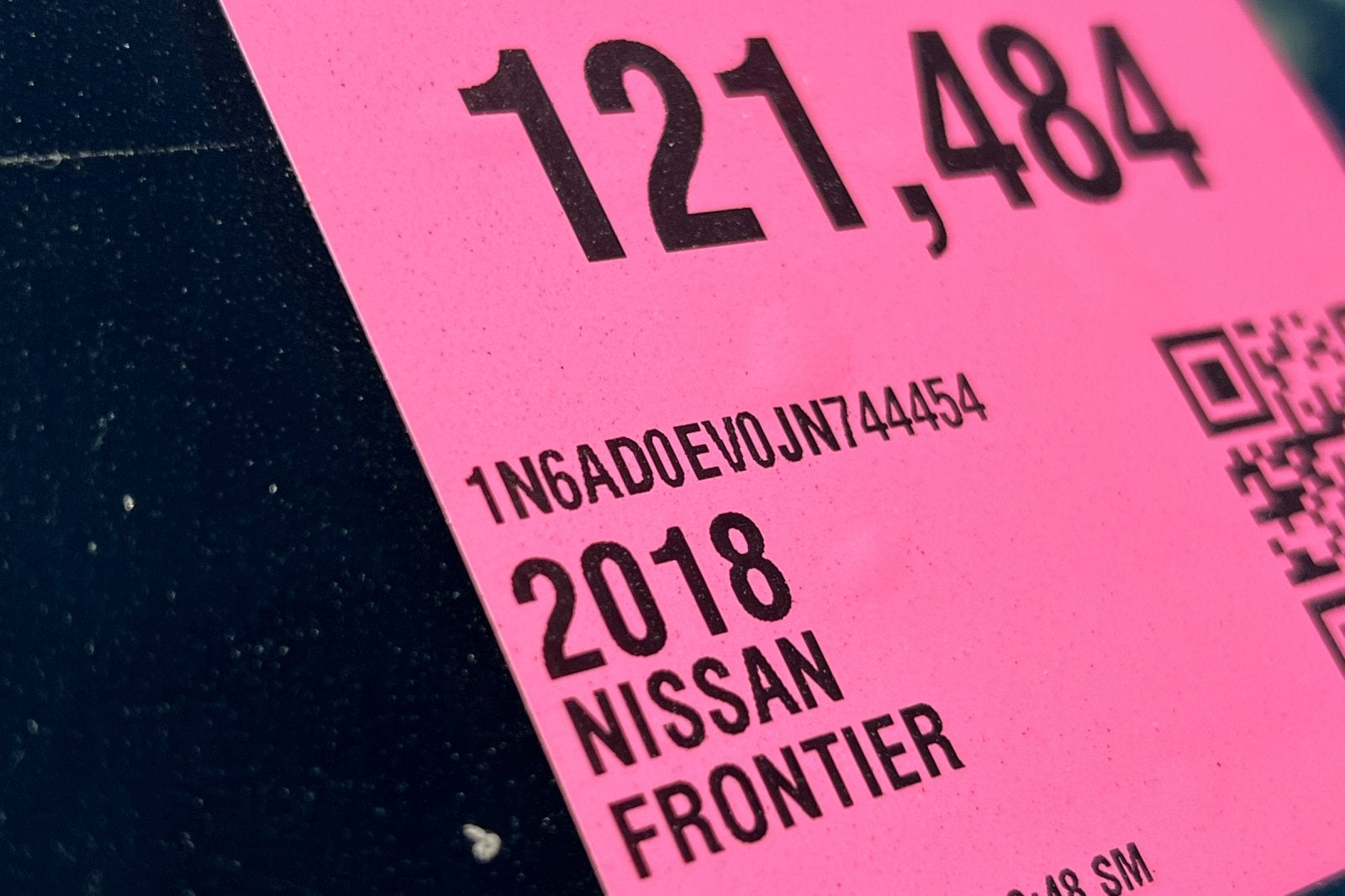 2018 Nissan Frontier SV V6