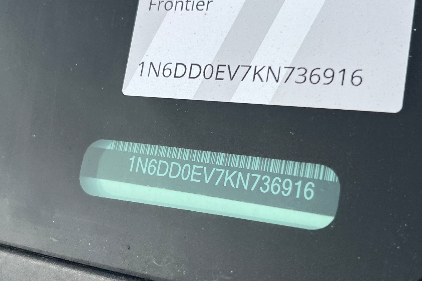 2019 Nissan Frontier Base