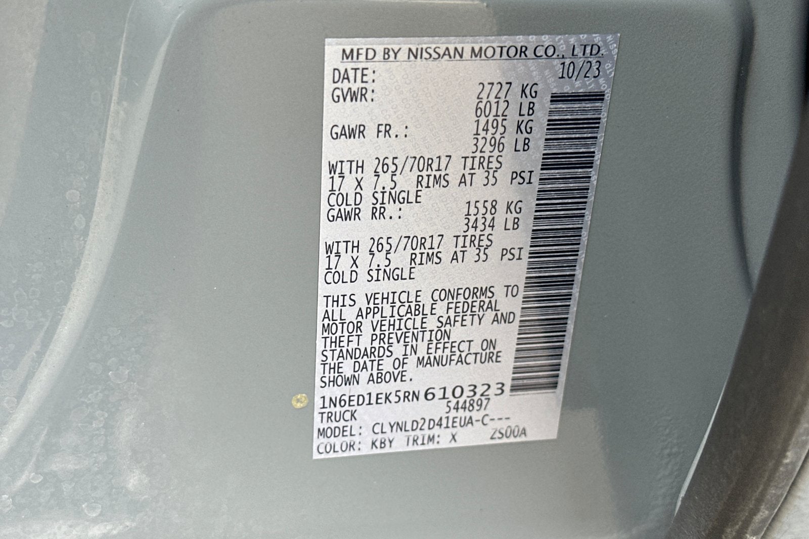 2024 Nissan Frontier PRO-4X