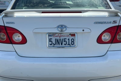 2005 Toyota Corolla S