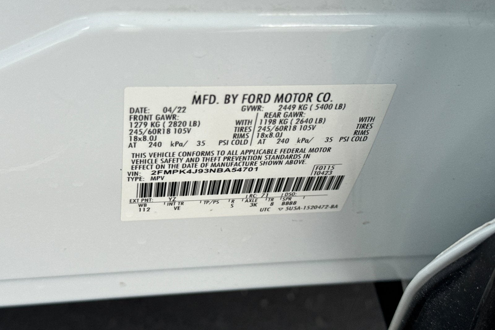2022 Ford Edge SEL