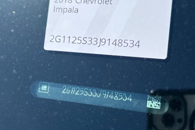 2018 Chevrolet Impala Premier