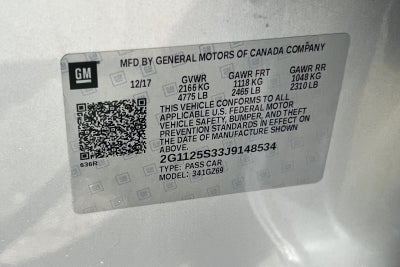 2018 Chevrolet Impala Premier