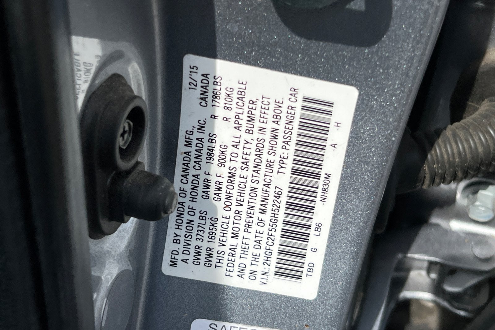 2016 Honda Civic Sedan LX