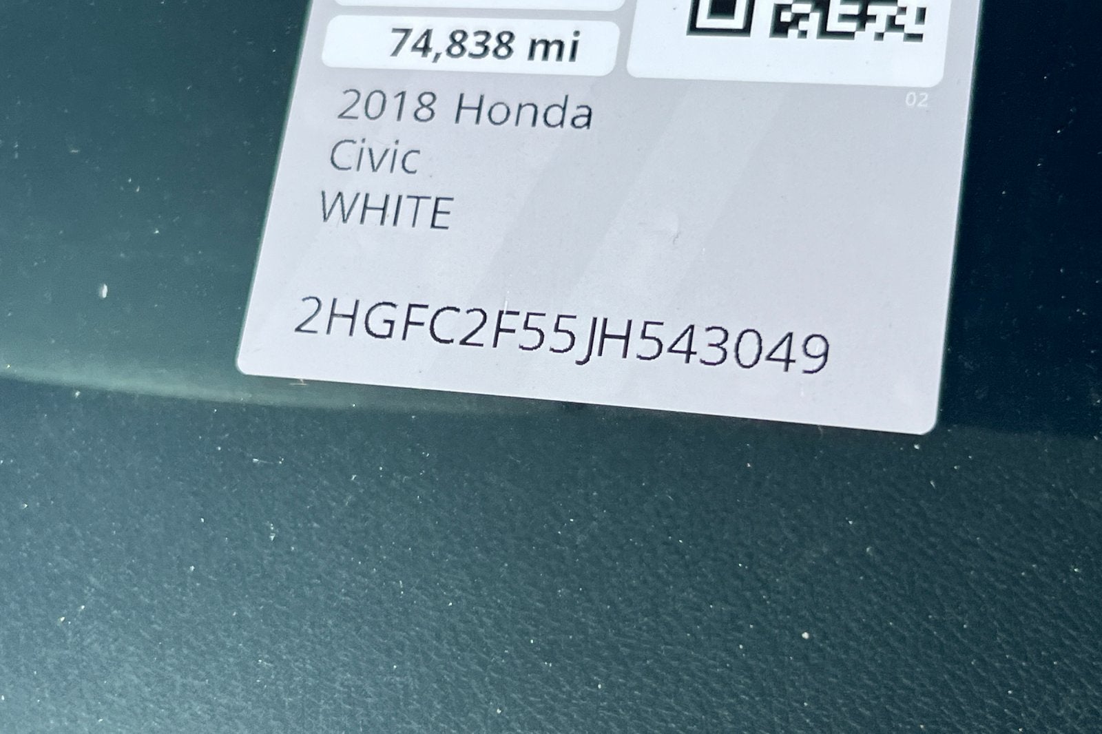 2018 Honda Civic Sedan LX