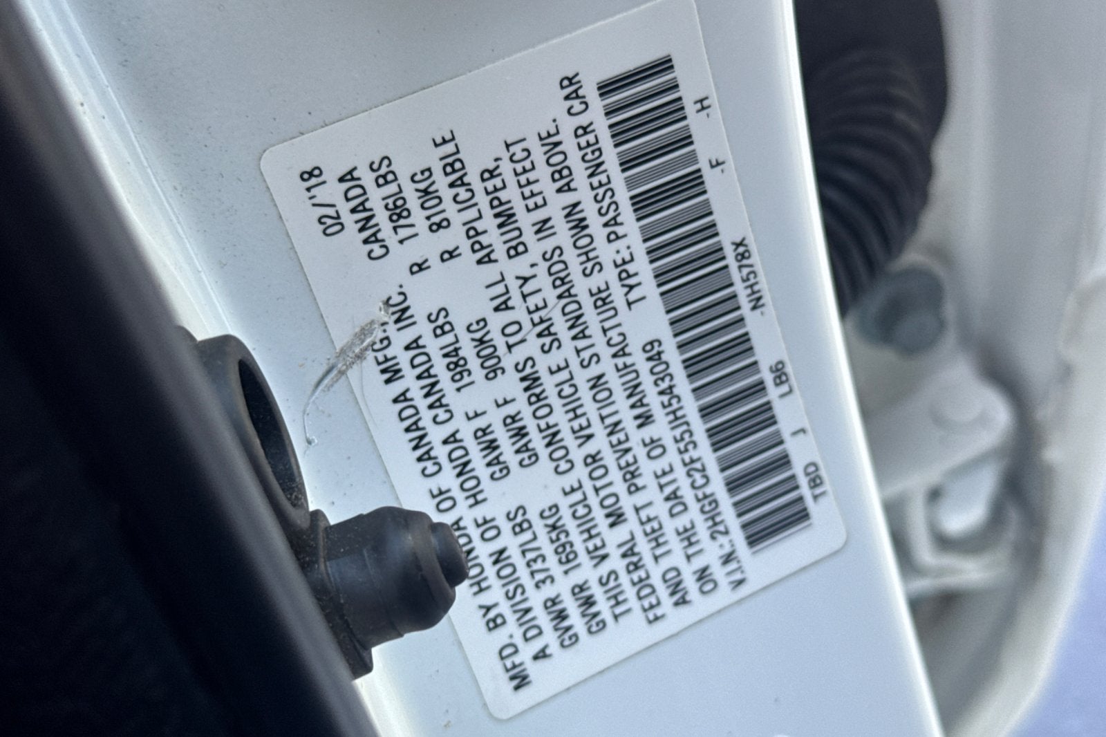 2018 Honda Civic Sedan LX