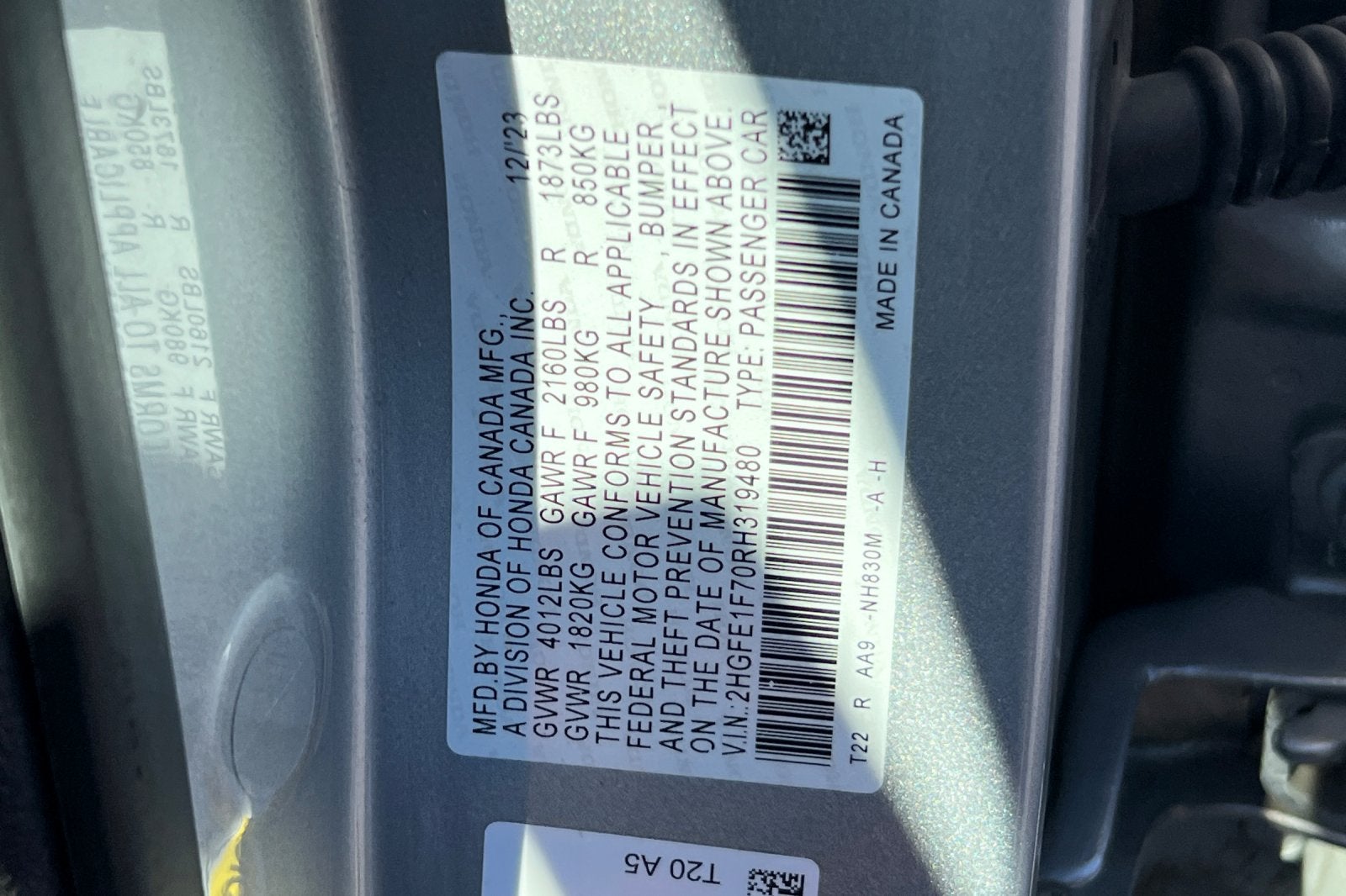 2024 Honda Civic EX
