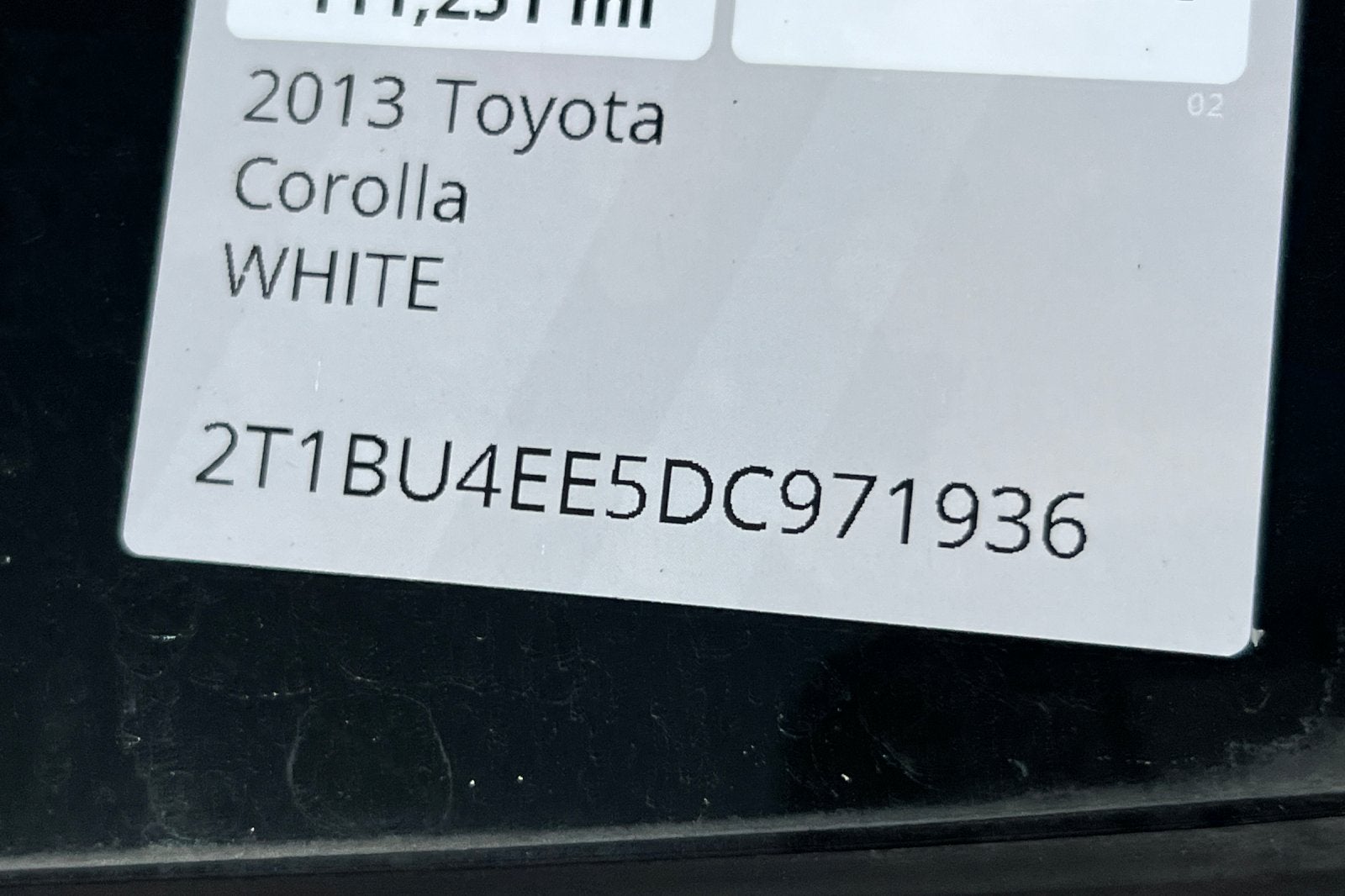 2013 Toyota Corolla LE