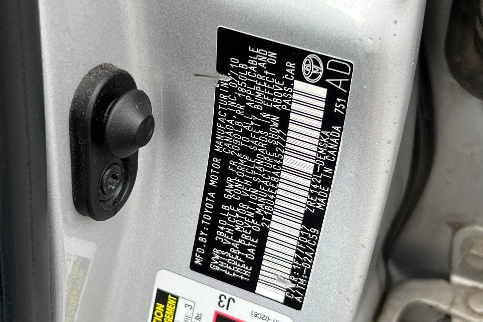 2010 Toyota Corolla S