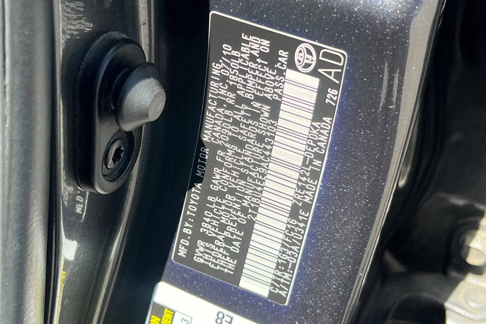 2010 Toyota Corolla LE